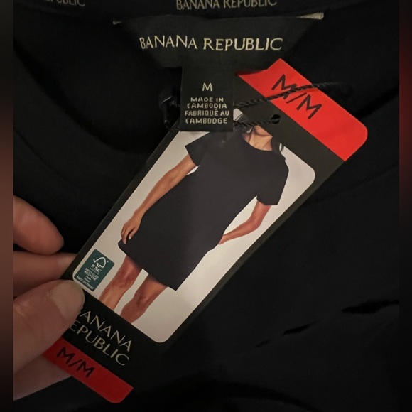 Banana Republic T-Shirt Dress with Pockets - Picture 4 of 4